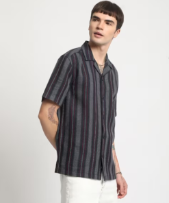 Men Striped Regular Fit Shirt