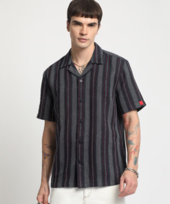 Men Striped Regular Fit Shirt