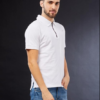 Men Greciiilooks Polo Neck T-Shirt with Zip Closure & Half Sleeves Regular Fit Polo Pattern Gym Formal Festival Collage Wear for Boys