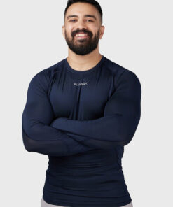 Fuaark Buy Black Compression Tshirts for men