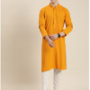 HERE&NOW Men Ethnic Motifs Embroidered Chikankari Kurta