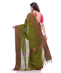 dB DESH BIDESH Women`s Traditional Cotton Blend Handloom