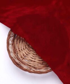 Buy Maroon Colour Natural Crepe Saree Plain Dyed Fabric