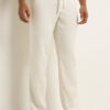 ETA Off-White Mid-Rise Relaxed-Fit Cotton Blend Chinos