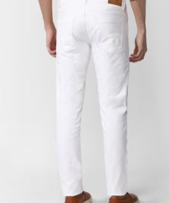 Men Slim Jeans with 5-Pocket Styling