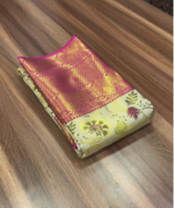 Wedding Wear Multi Color Kanjiviram Silk Pure Zari Weaving with Beautiful Meena Weaving Saree