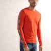 Regular Fit Crew-Neck T-Shirt with Contrast Taping