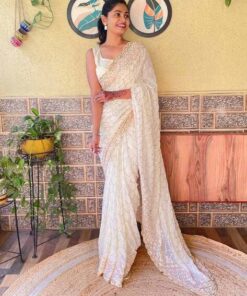 Embellished Georgette Saree