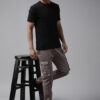 The Lifestyle Co. Men Slim Fit Pure Cotton Cargos