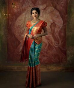 Wedding Wear Jacquard Saree