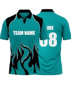 Cricket Polo Collar Sports Jersey for Men