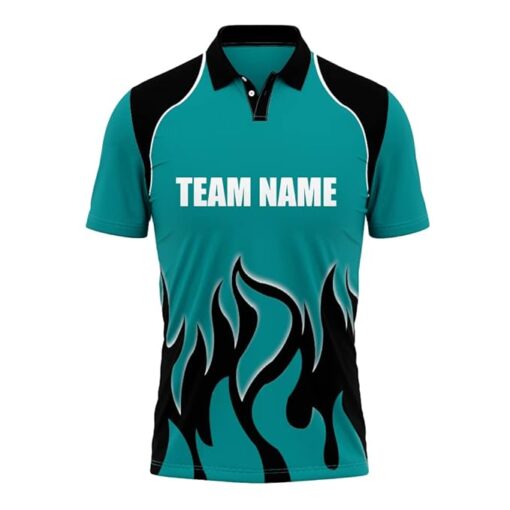 Cricket Polo Collar Sports Jersey for Men