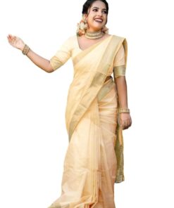 Women's Trendy Cotton Silk Saree