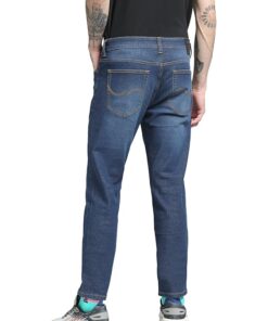 Jack & Jones Men's Ben Skinny Fit Low-Rise Jeans