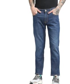 Jack & Jones Men's Ben Skinny Fit Low-Rise Jeans