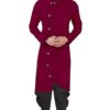 trustous Mens Cross Kurta Dhoti Set In Cotton