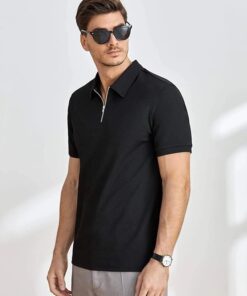 Men Greciiilooks Polo Neck T-Shirt