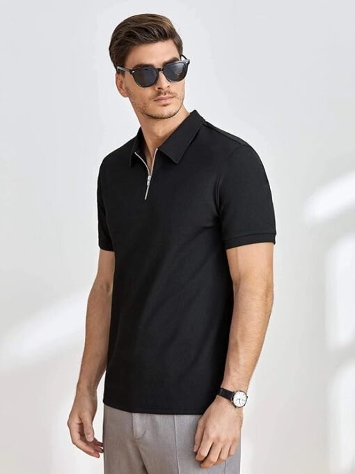 Men Greciiilooks Polo Neck T-Shirt