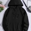 Black sweatshirt for men