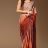 Ethnic Embellished Georgette Party Saree