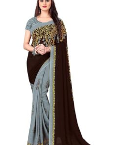 Anand Sarees Women's Georgette Saree