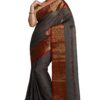 WoodenTant Women's Pure Cotton Bengali Tant Saree with Starch and Without Blouse blouse