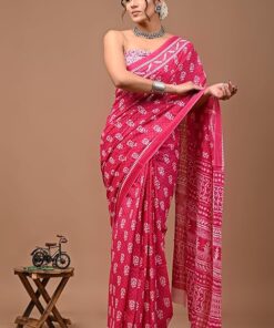 Crafts Moda Printed Cotton Saree