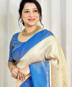 Woven Kanjivaram Banarasi Silk Saree