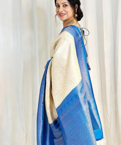 Woven Kanjivaram Banarasi Silk Saree