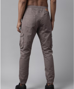 The Lifestyle Co. Men Slim Fit Pure Cotton Cargos