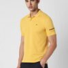 Solid Men Polo Neck T-Shirt