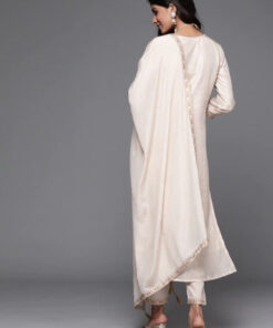 Women Ethnic Motifs Regular Kurta with Trousers & Dupatta