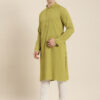 Men Ethnic Motifs Embroidered Chikankari Kurta