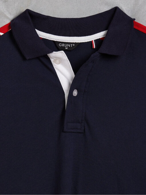 Cut & Sew Polo T-Shirt By Grunt