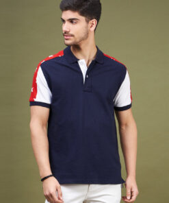 Cut & Sew Polo T-Shirt By Grunt