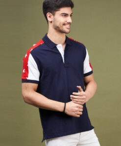 Cut & Sew Polo T-Shirt By Grunt