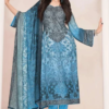 Turquoise Outstanding Readymade Kurta Set Suit