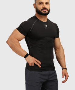 Compression T-shirt Black