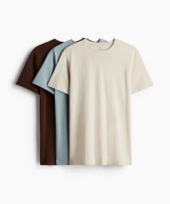 3-pack Slim Fit T-shirts