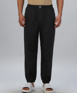 Bewakoof Men's Black Pyjamas