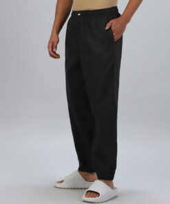 Bewakoof Men's Black Pyjamas