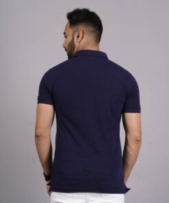 Addiz Solid Men Polo Neck